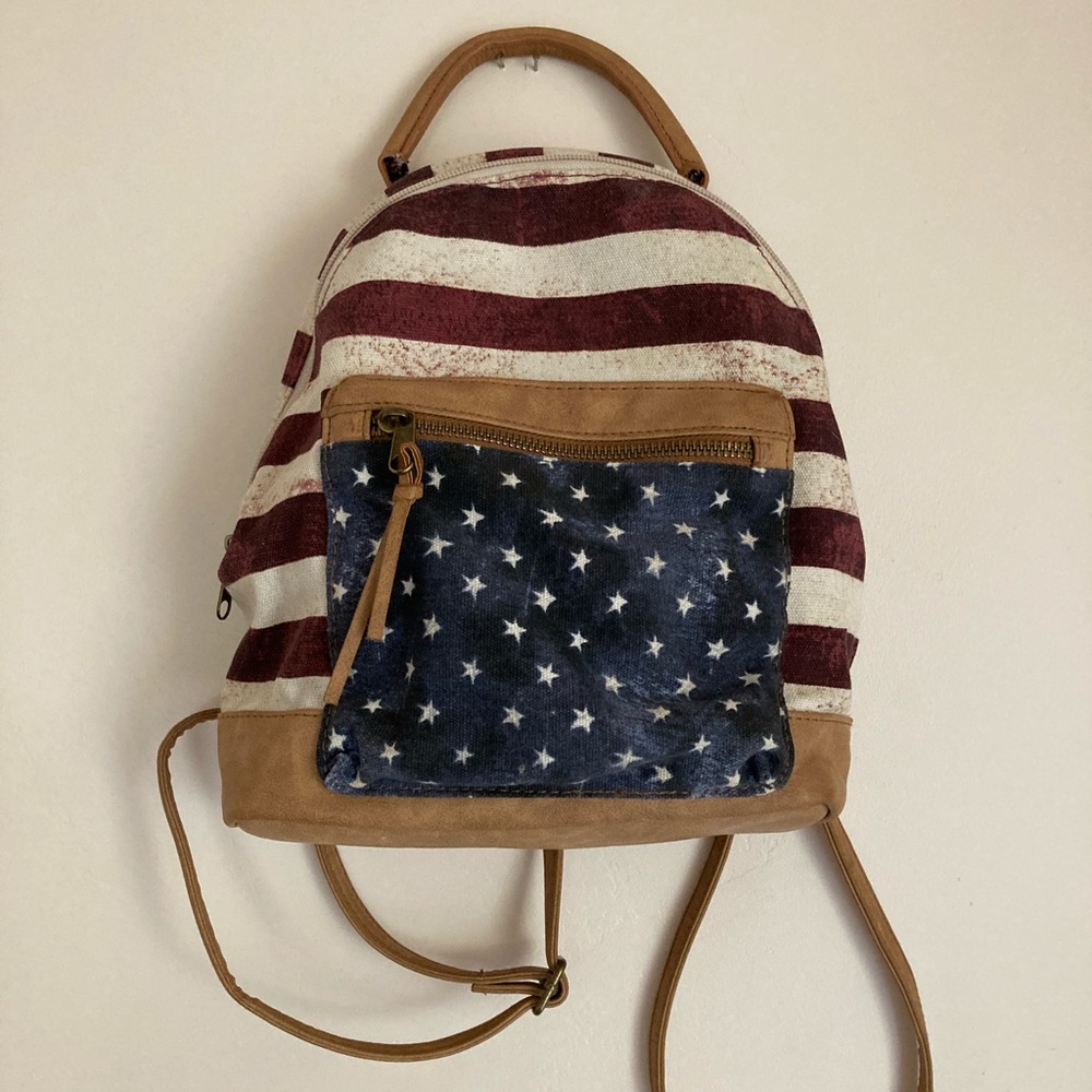 Mossimo American Flag Backpack